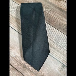 Ketch Striped Black Tie